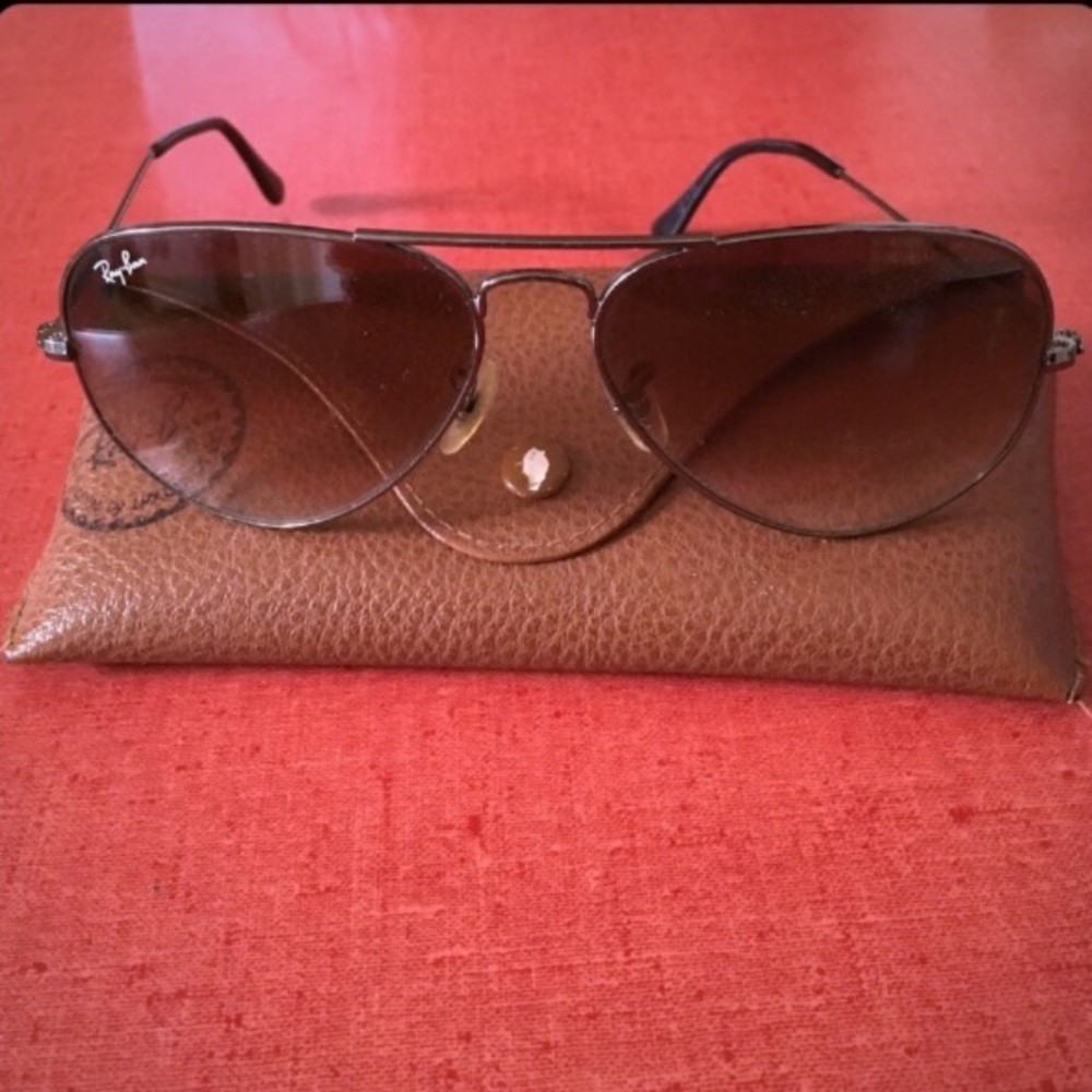 Ray-Ban aviator sunglasses